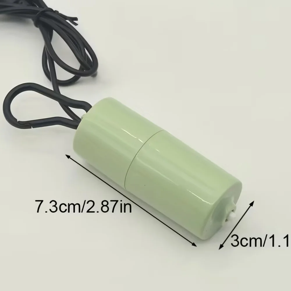 Pink USB-Powered Aquarium Air Pump